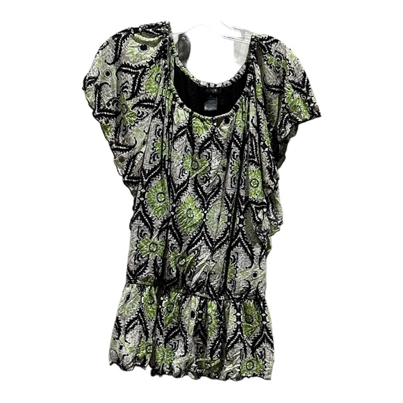 ๐ฆ3 for $35๐ฆ Plus Size 3X Style &Co Wingback Sleeve multi color top - Picture 1 of 8